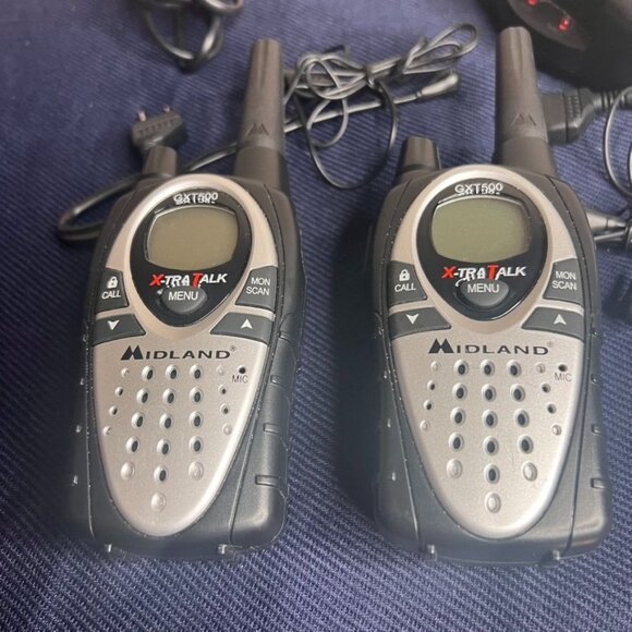 Midland GXT500 X-TRA Talk Two-Way Radio Dual Desk Charger Accessories PARTS ONLY - Picture 5 of 15